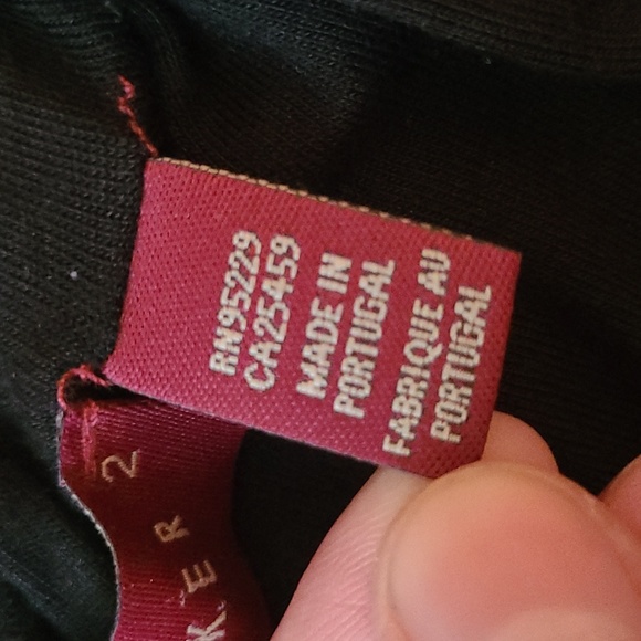 Ted Baker Black White Striped Long Ribbon Tie in Back Mini Dress - Picture 7 of 10